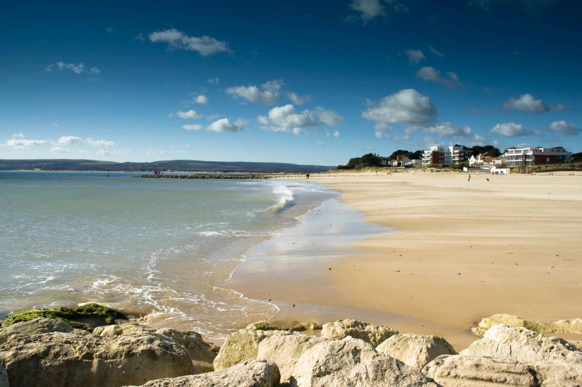 Sandbanks shoreline overview