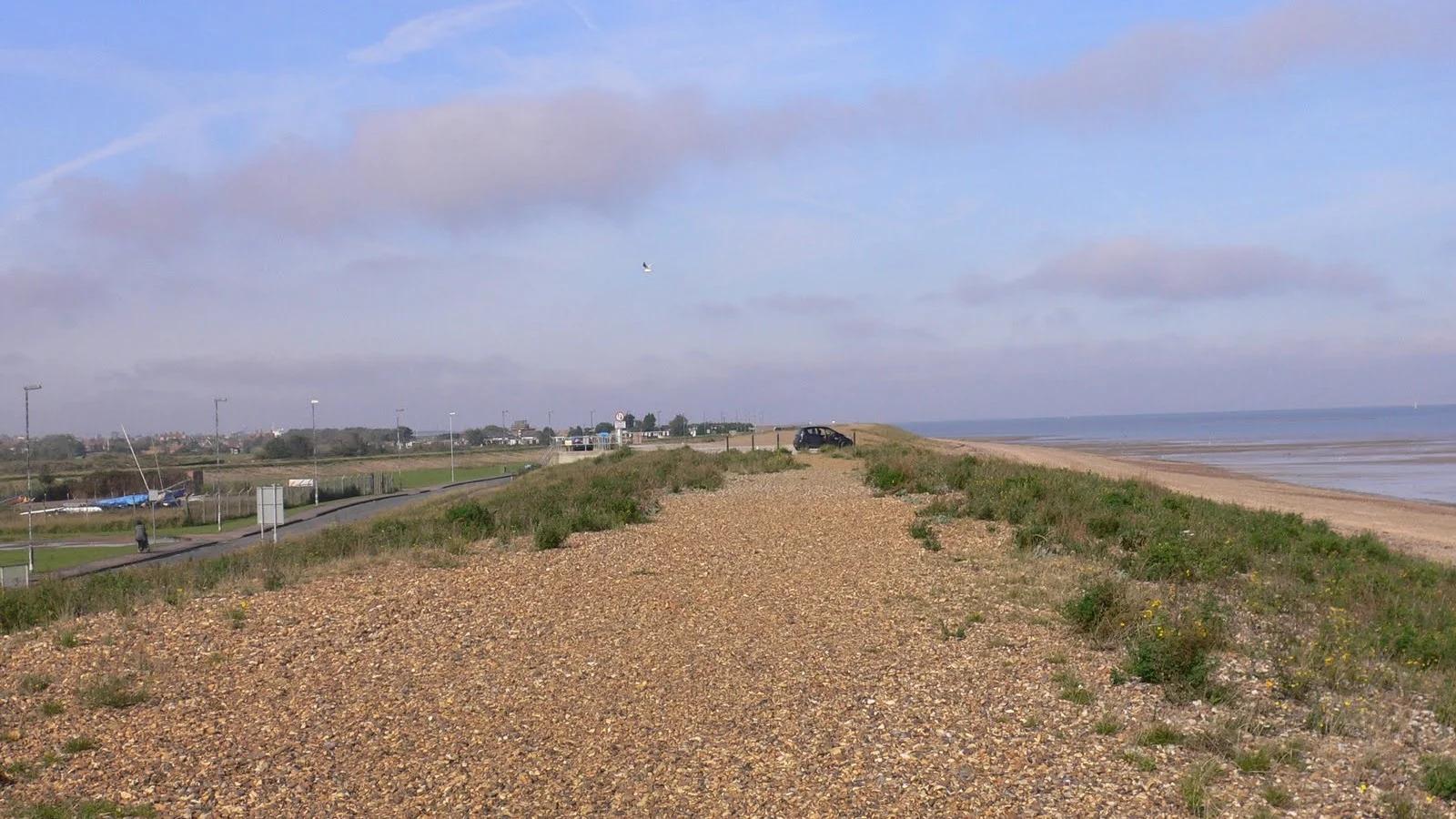 Minster Shingle Bank Beach beside the Thames Estuary