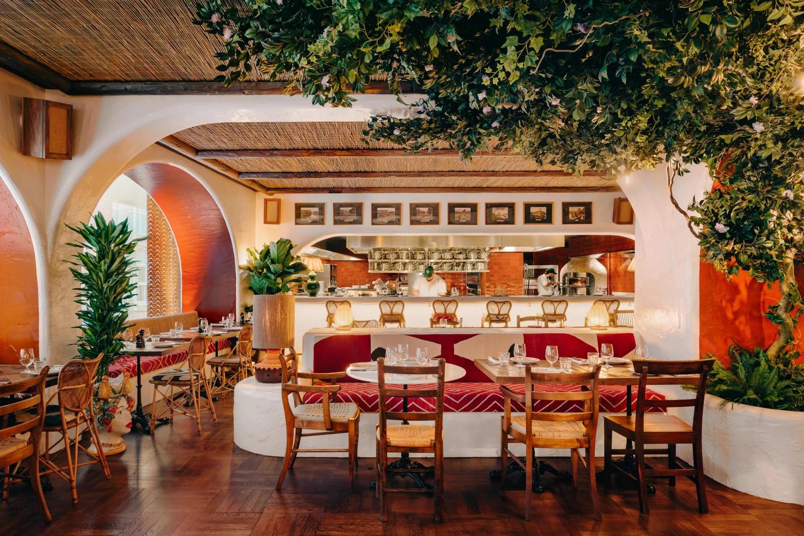 Dining room inside Circolo Popolare Manchester