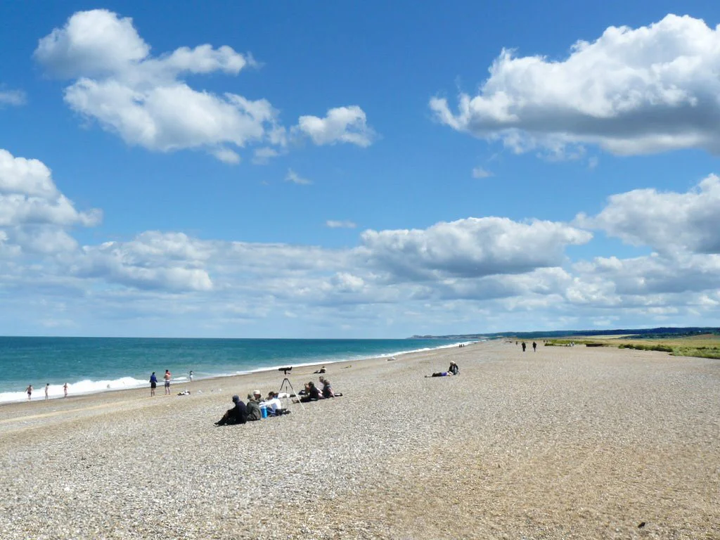 Shingle shore at Cley Beach