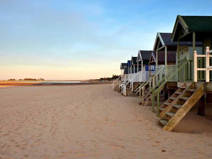 Beach huts along Wells-next-the-Sea Beach