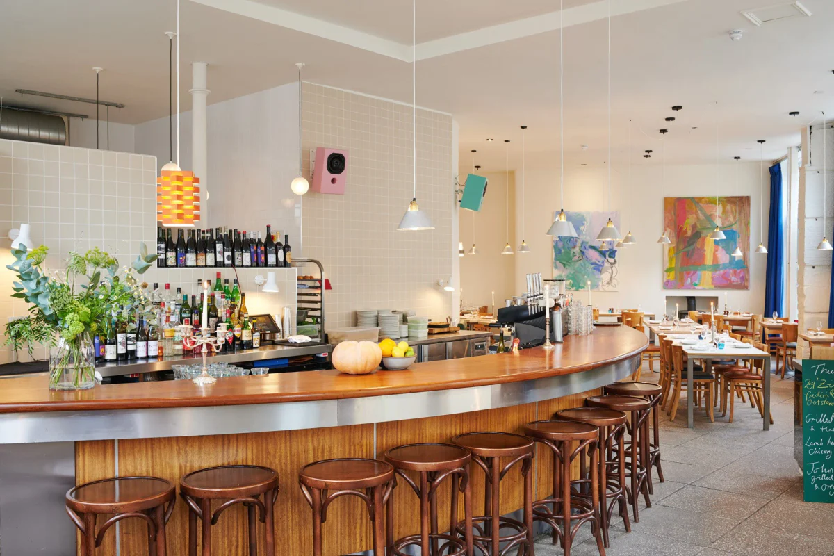 Interior of Gloriosa in Finnieston.
