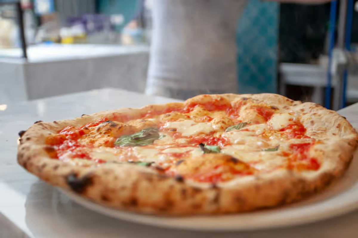 Pizza from Sano.