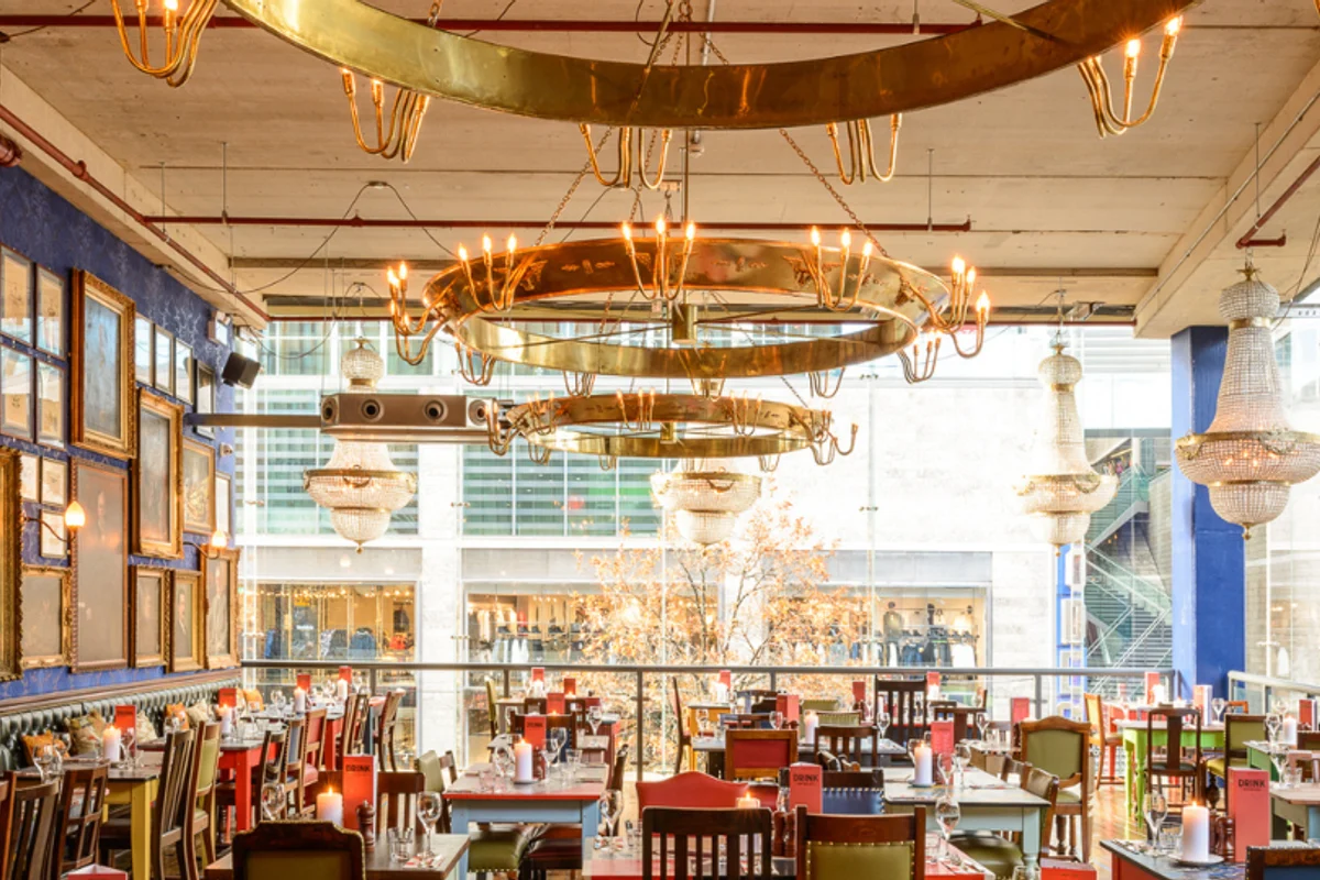 Interior seating at Cosy Club Liverpool