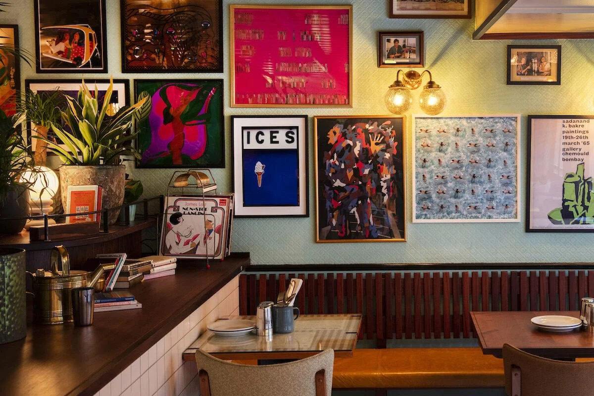 Interior seating at Permit Room Liverpool