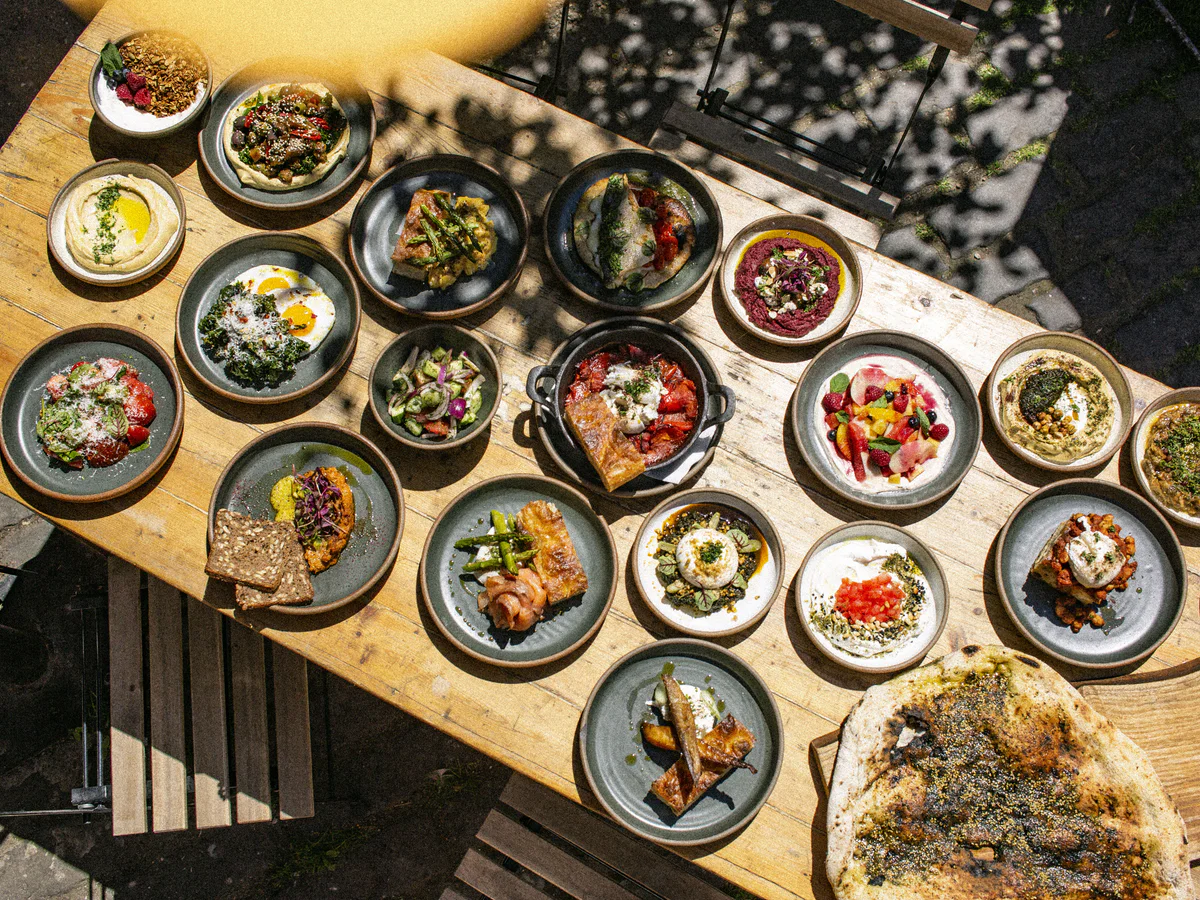 Kiln food spread in Ouseburn